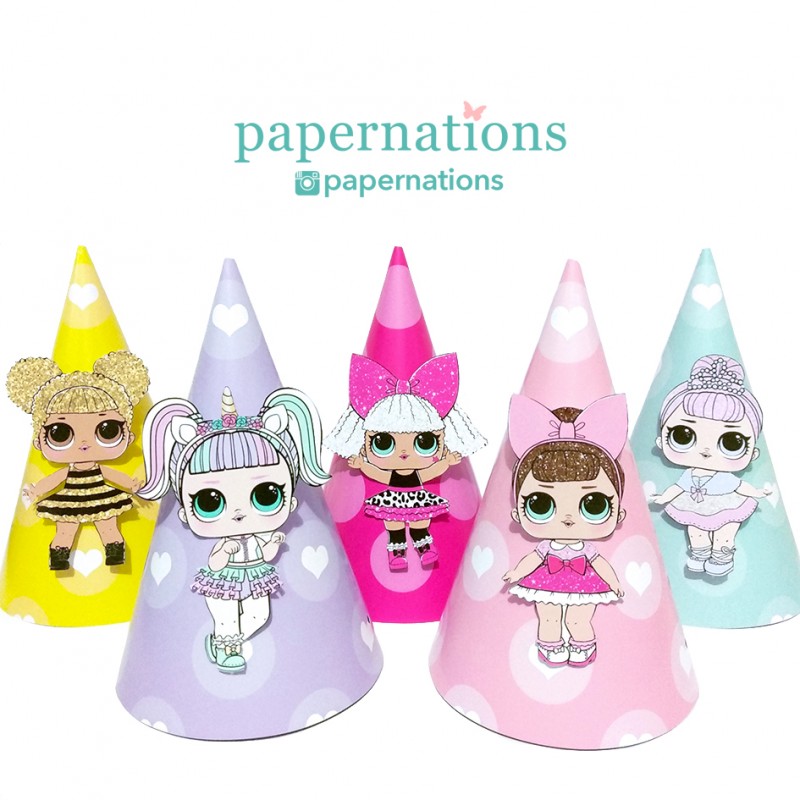 LOL Surprise Dolls Cone Hats